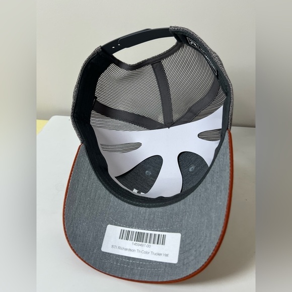 Brand New STIHL Gray and Brown Richardson Trucker Hat - Picture 4 of 7